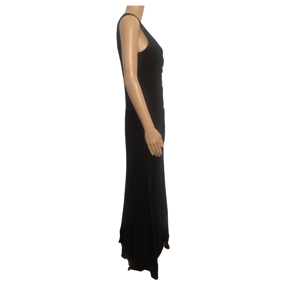 Valentino Black Long Gown Sz S-M